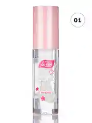Прозрачный масло для губ с блестками "ICONIC CHERRY"