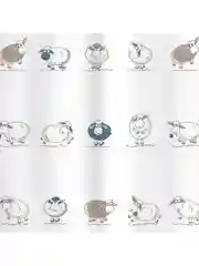 Штора для ванной комнаты FUNNY SHEEP