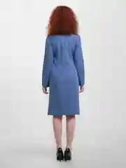 Синий платье пиджак женский