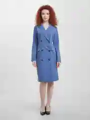 Синий платье пиджак женский