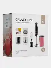 Блендер GALAXY LINE GL 2166, черный с серебристым, 800 Вт