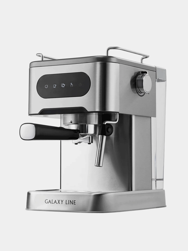 Кофеварка рожковая электрическая GALAXY LINE GL 0761, с капучинатором, 1500 Вт