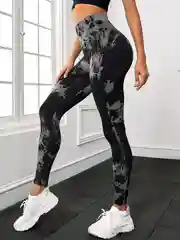 Фиолетовый лосины спортивные, леггинсы для йоги и фитнеса, утягивающие тайтсы, мраморные