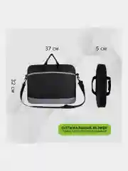 Сумка портфель Staff Manager, 270836, для документов А4+, ноутбука на молнии с ручками
