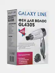 Фен для волос GALAXY LINE GL 4305, с диффузором, 1400 Вт
