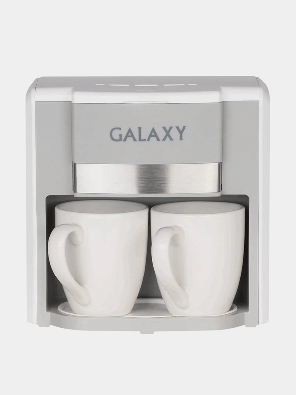 Кофеварка капельная GALAXY LINE GL 0708, белая, 750 Вт