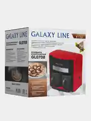Кофеварка электрическая GALAXY LINE GL 0708, красная, 750 Вт