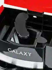 Кофеварка электрическая GALAXY LINE GL 0708, красная, 750 Вт