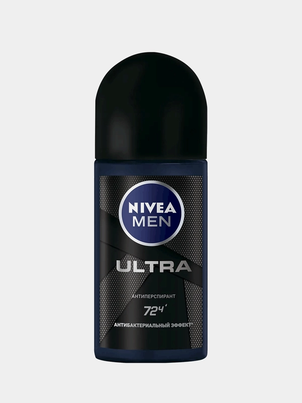 Антиперспирант шариковый NIVEA MEN "ULTRA", мужской, 50 мл