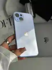 Лавандовый чехол для iPhone 13, со стеклянной панелью и защитой камеры