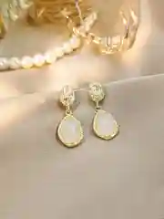 Женские винтажные серьги - капли