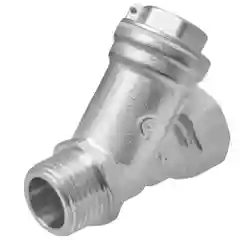 Серебряный фильтр косой грубой очистки воды 1/2" в/н