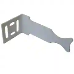 Белый кронштейн для радиатора угловой универсальный (10 шт.)