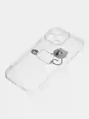 Морской apple iPhone 15, Айфон 15 чехол матовый с обьемный с принтом для iPhone 15