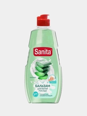 Бальзам для мытья посуды Sanita Pure Алоэ Вера, 450 г