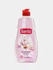 Бальзам для мытья посуды Sanita Pure "Миндаль и японская сакура", 450 г