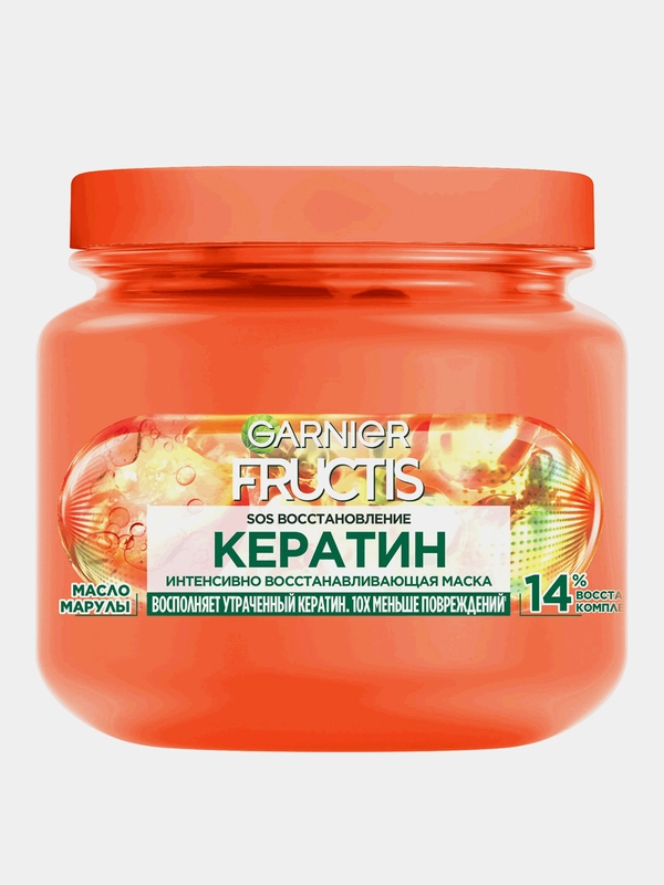 Маска для волос Garnier SOS Восстановление кератин, 300 мл