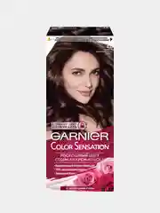 Крем-краска для волос Garnier Color Sensation, 4.0 королевский оникс, стойкая, 110 мл