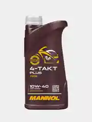 Моторное масло MANNOL 4-TAKT PLUS 10w40, 4л, Полусинтетика, 7202