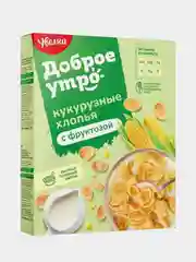 Готовый завтрак Увелка "Хлопья кукурузные", на фруктозе, 275 г