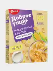Готовый завтрак Увелка "Кукурузные хлопья", глазированные, 275 г