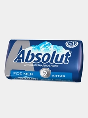 Мыло туалетное твердое Absolut For men "Лемонграсс и мята", 90 г
