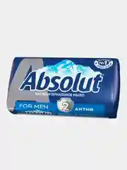 Мыло туалетное твердое Absolut For men "Лемонграсс и мята", 90 г