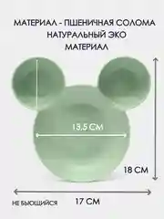Голубой набор детской посуды детская тарелка ложка вилка / детская обеденная тарелка с ложкой