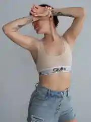 Бежевый топ Giulia Cotton Bra 01