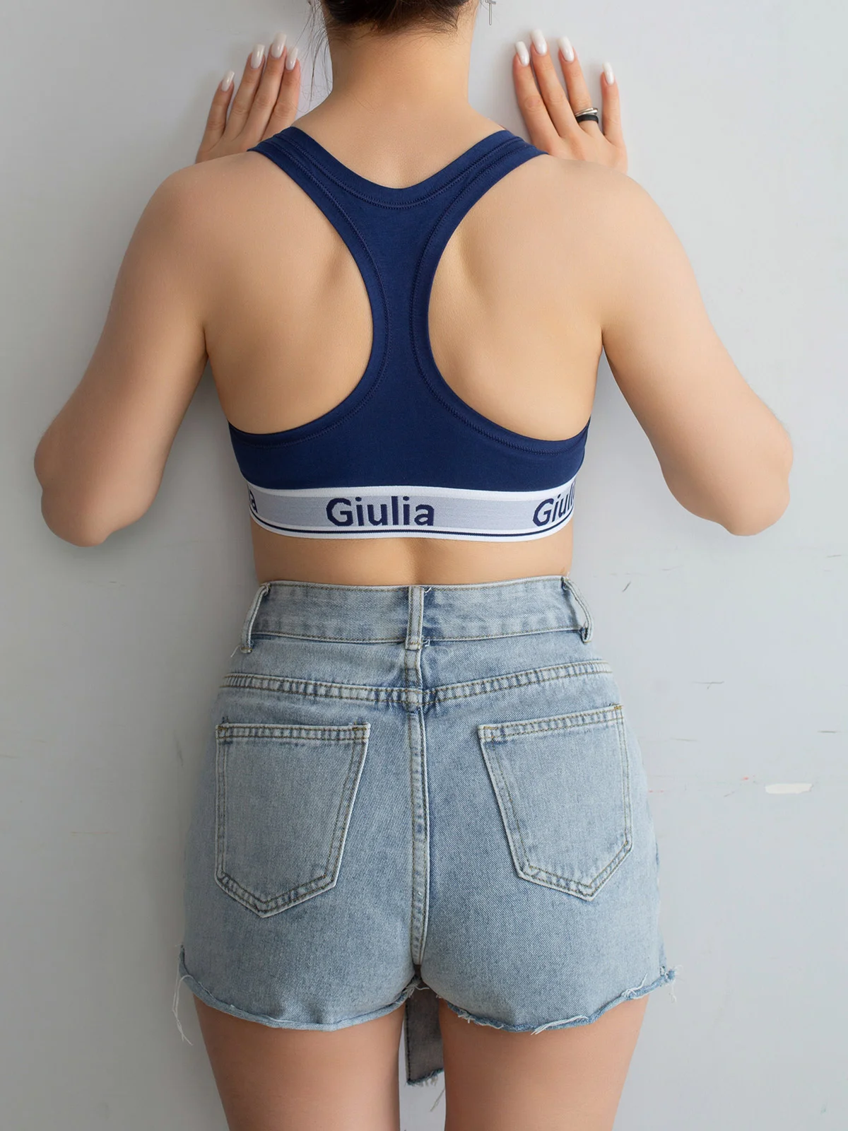 Темно-синий топ Giulia Cotton Bra 01