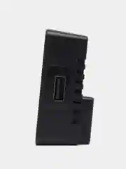 Зеленый часы настольные электронные DS-3806L с будильником, термометром