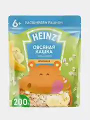 Каша молочная Heinz, овсяная с бананом, сухая с 6 месяцев, 200 г