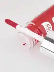 Красный блеск для губ "PLUMP" лаковый финиш
