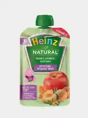 Пюре фруктовое Heinz яблоко, абрикос, облепиха с 6 месяцев, 90г*12 штук
