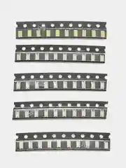 Набор SMD светодиодов 1206 (5х10=50шт)