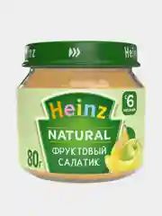 Пюре Heinz "Фруктовый салатик", фруктовое, с 6 месяцев, 80 г, 12 штук