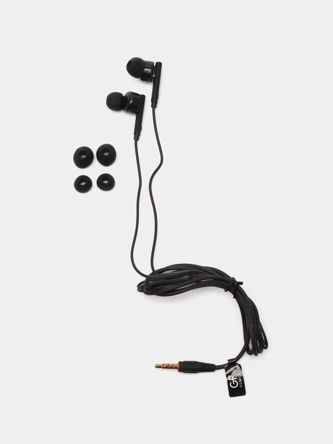Черный наушники проводные с микрофоном GFPower M14
