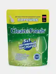 Порошок для посудомоечной машины Clean&Fresh "All in 1", 5 в 1, 3000 г