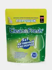 Порошок для посудомоечной машины Clean&Fresh "All in 1", 1500 г