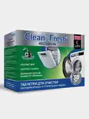 Таблетки для очистки посудомоечной машины Clean&Fresh, 30 штук