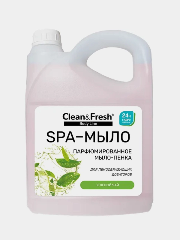Мыло-пенка Clean&Fresh Зеленый чай, 2,7 л