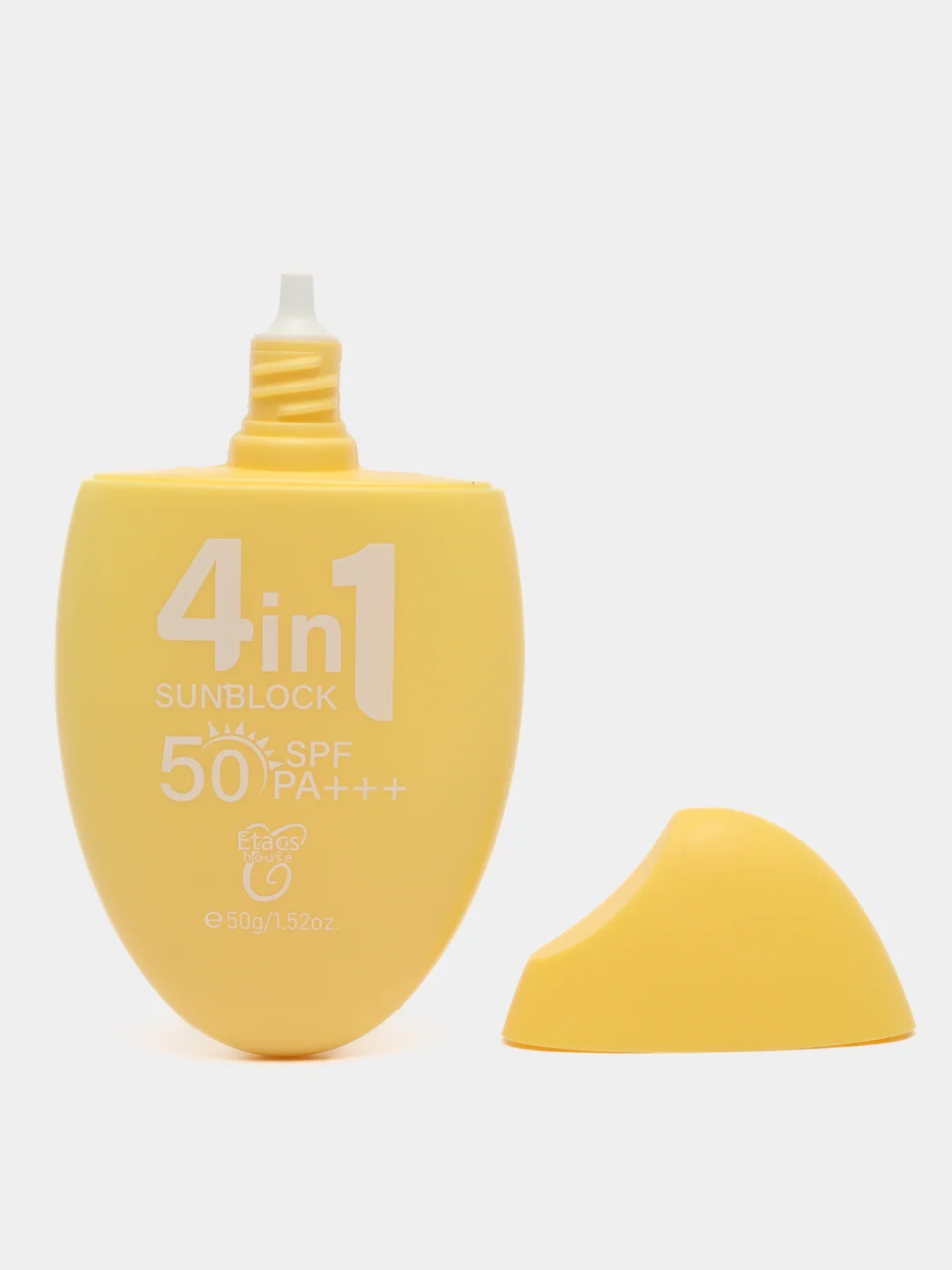 Желтый солнцезащитный крем для лица и тела, увлажняющий, 50 SPF