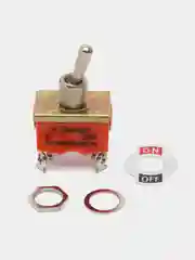 2 штуки / 5 штук Тумблер E-TEN1221 KN3-201 (4 контакта 2 положения)