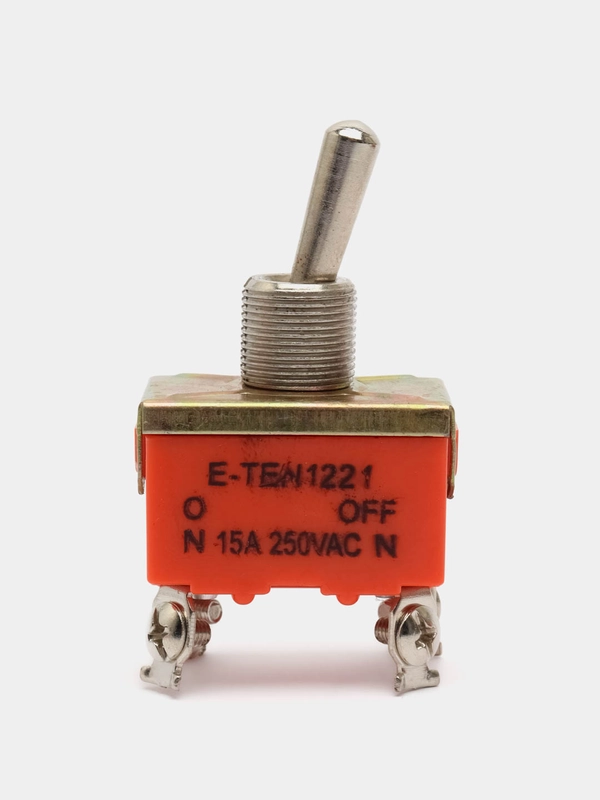 2 штуки / 5 штук Тумблер E-TEN1221 KN3-201 (4 контакта 2 положения)