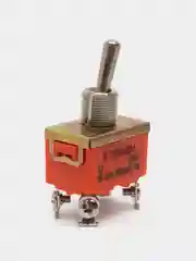 2 штуки / 5 штук Тумблер E-TEN1221 KN3-201 (4 контакта 2 положения)
