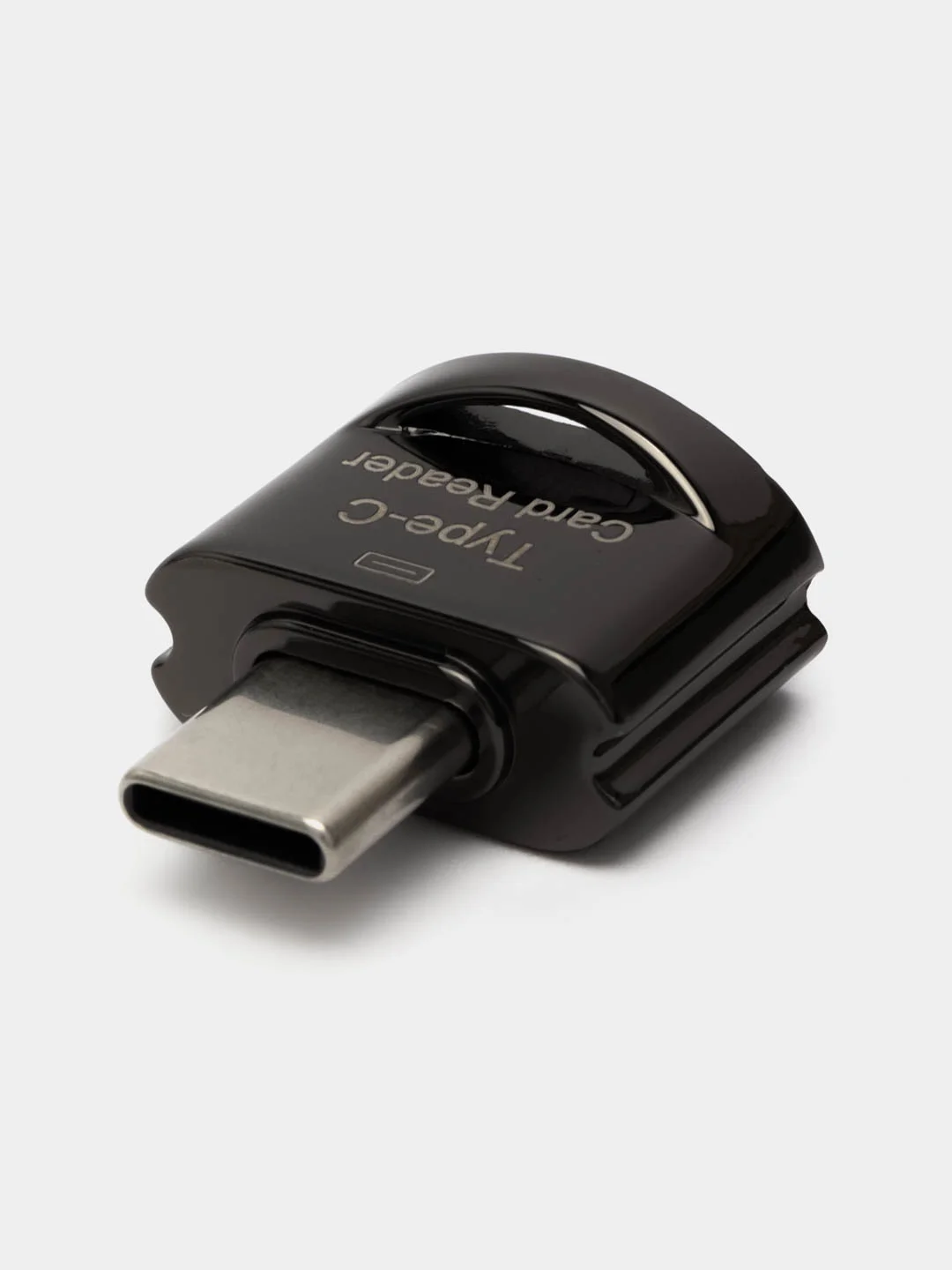 Черный картридер Type C- micro SD, переходник для карты памяти