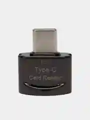 Черный картридер Type C- micro SD, переходник для карты памяти