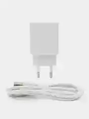 Белый сетевое зарядное устройство Borofone с кабелем Type-C, Micro-USB, Lightning Iphone
