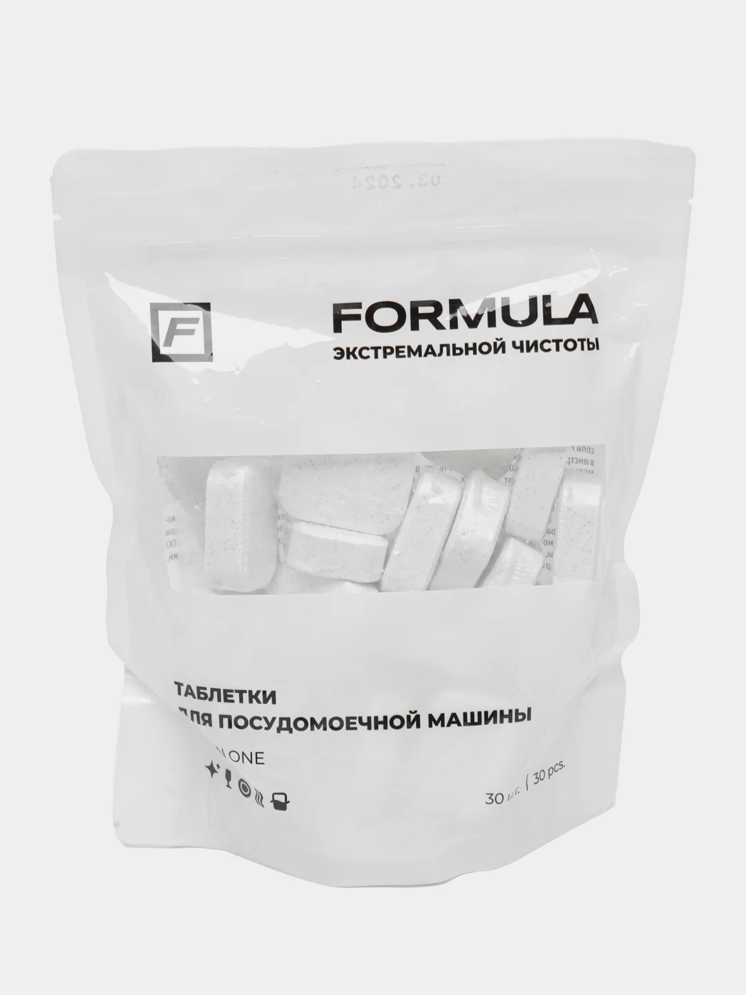 Таблетки для посудомоечной машины ALL IN ONE F FORMULA, 30 шт