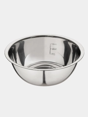 Миска Mallony Bowl-Roll-24, нержавеющая сталь, 24 см, 2,5 л
